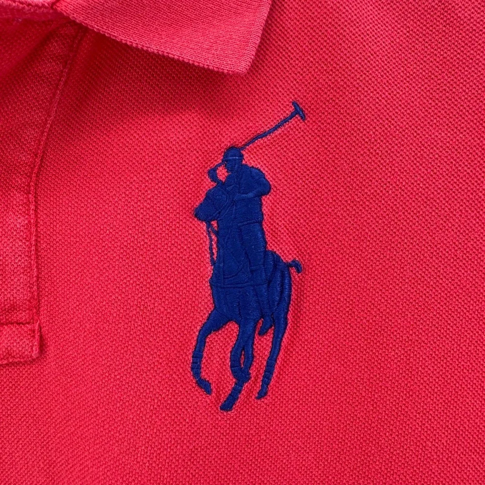 Polo Ralph Lauren Boys L 14-16 Shirt Bundle Pink Orange Red Gingham Big Pony Lot